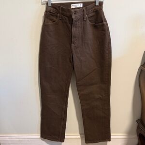 Abercrombie & Fitch 90’s Straight Ultra High Rise